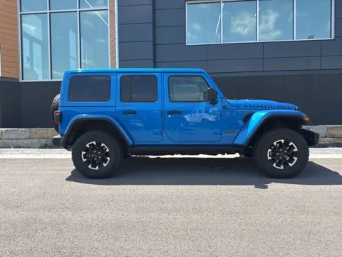 Photos of 2024 Jeep Wrangler Rubicon X 4xe for sale in Platte City, MO at Airport Chrysler Dodge Jeep Ram