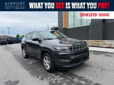 Gray 2024 Jeep Compass Sport for sale in Platte City, MO