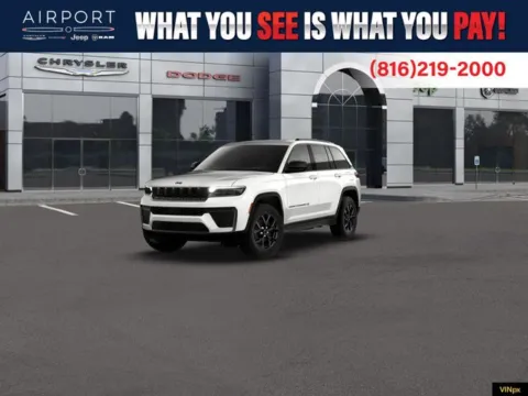 White 2026 Jeep Grand Cherokee Laredo Altitude for sale in Platte City, MO