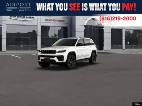 White 2026 Jeep Grand Cherokee Laredo Altitude for sale in Platte City, MO