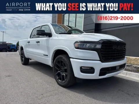 White 2026 Ram 1500 Laramie for sale in Platte City, MO