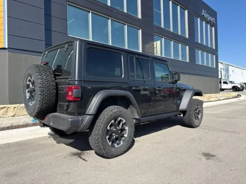 Another view of 2025 Jeep Wrangler Rubicon 4xe for sale in Platte City, MO at Airport Chrysler Dodge Jeep Ram