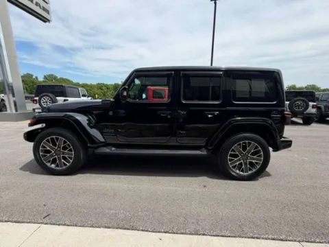 Photos of 2023 Jeep Wrangler Sahara 4xe for sale in Platte City, MO at Airport Chrysler Dodge Jeep Ram