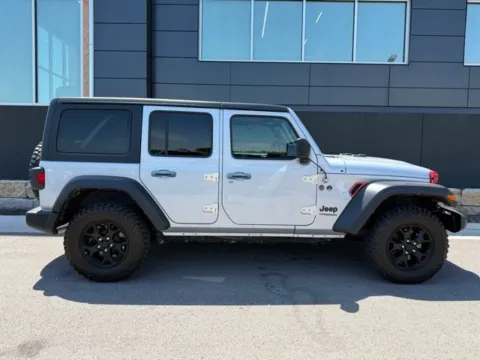 Photos of 2022 Jeep Wrangler Unlimited Willys for sale in Platte City, MO at Airport Chrysler Dodge Jeep Ram