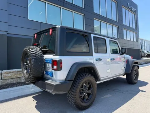 Another view of 2022 Jeep Wrangler Unlimited Willys for sale in Platte City, MO at Airport Chrysler Dodge Jeep Ram