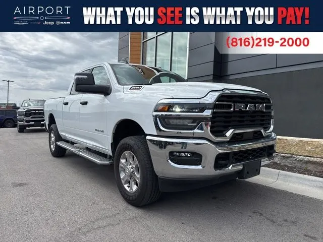 White 2025 Ram 2500 Big Horn for sale in Platte City, MO