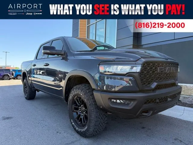 Blue 2025 Ram 1500 Rebel for sale in Platte City, MO