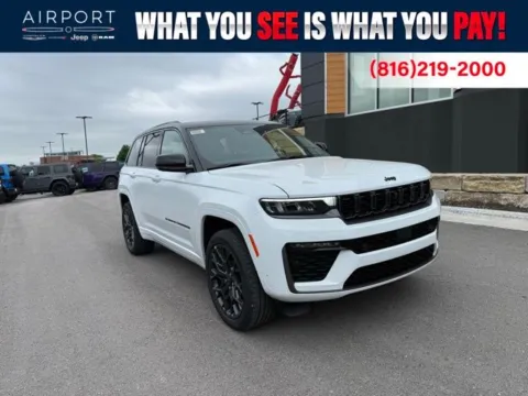 White 2026 Jeep Grand Cherokee Summit for sale in Platte City, MO