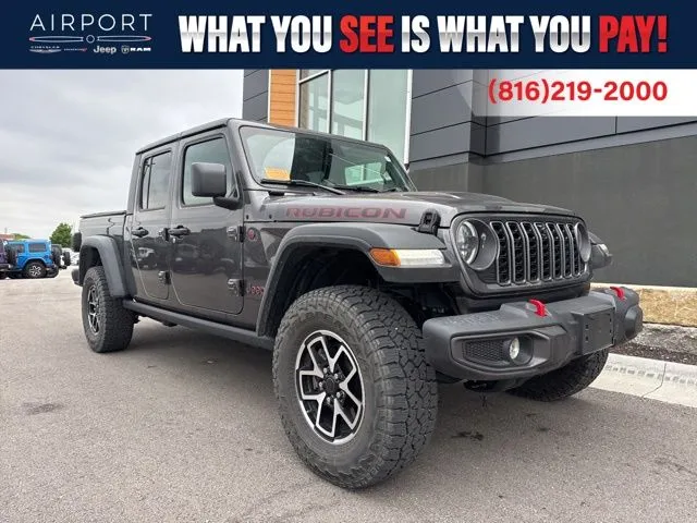 Gray 2025 Jeep Gladiator Rubicon for sale in Platte City, MO