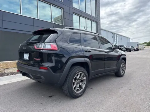 Another view of 2021 Jeep Cherokee Trailhawk for sale in Platte City, MO at Airport Chrysler Dodge Jeep Ram