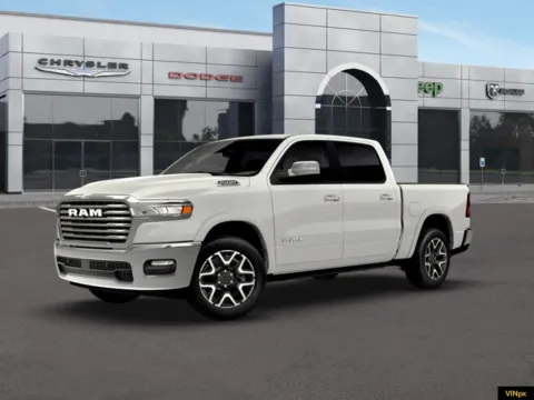 Photos of 2026 Ram 1500 Laramie for sale in Platte City, MO at Airport Chrysler Dodge Jeep Ram