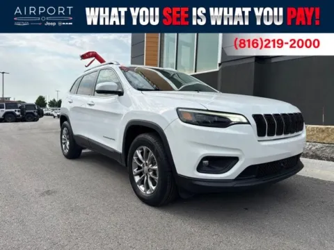 White 2021 Jeep Cherokee Latitude Lux for sale in Platte City, MO