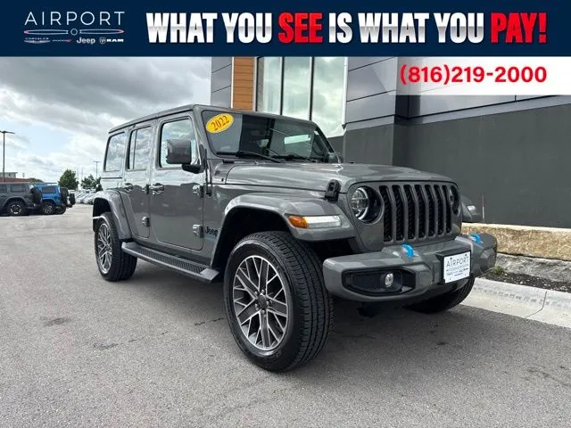 2022 Jeep Wrangler Unlimited Sahara 4xe