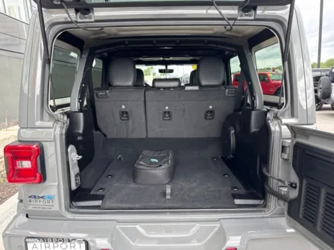 More photos of 2022 Jeep Wrangler Unlimited Sahara High Altitude 4xe at Airport Chrysler Dodge Jeep Ram, MO