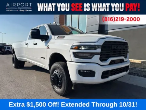 White 2026 Ram 3500 Big Horn for sale in Platte City, MO