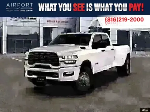 White 2026 Ram 3500 Big Horn for sale in Platte City, MO