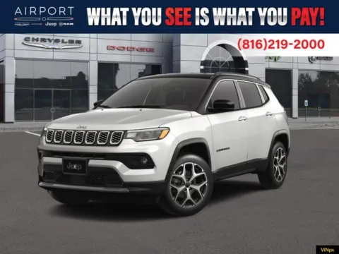 White 2026 Jeep Compass Limited for sale in Platte City, MO