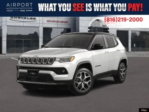 White 2026 Jeep Compass Limited for sale in Platte City, MO