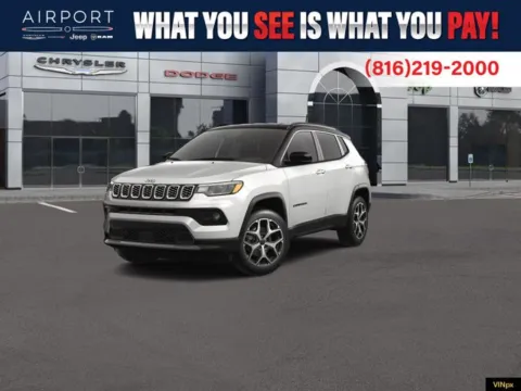White 2026 Jeep Compass Limited for sale in Platte City, MO