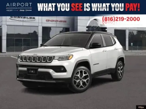White 2026 Jeep Compass Limited for sale in Platte City, MO