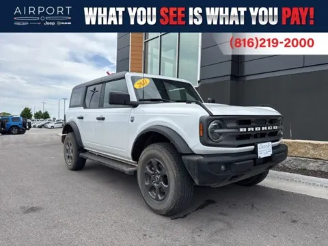 White 2021 Ford Bronco Big Bend for sale in Platte City, MO