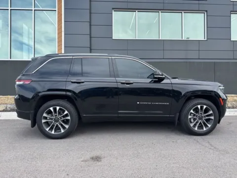 Photos of 2023 Jeep Grand Cherokee Overland for sale in Platte City, MO at Airport Chrysler Dodge Jeep Ram