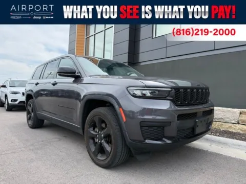 Gray 2023 Jeep Grand Cherokee L Altitude for sale in Platte City, MO