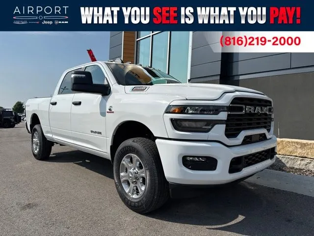 White 2026 Ram 2500 Big Horn for sale in Platte City, MO