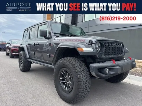 Gray 2026 Jeep Wrangler Rubicon X for sale in Platte City, MO