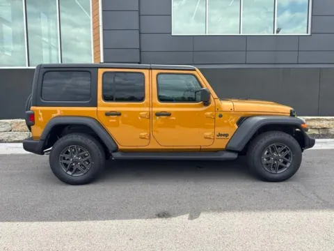 Photos of 2026 Jeep Wrangler Sport S for sale in Platte City, MO at Airport Chrysler Dodge Jeep Ram