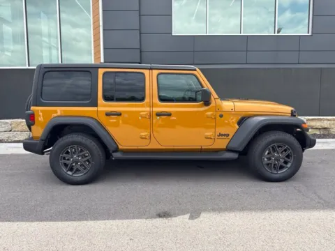 Photos of 2026 Jeep Wrangler Sport S for sale in Platte City, MO at Airport Chrysler Dodge Jeep Ram