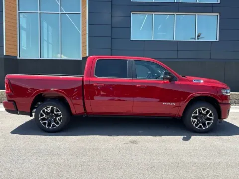 Photos of 2026 Ram 1500 Laramie for sale in Platte City, MO at Airport Chrysler Dodge Jeep Ram