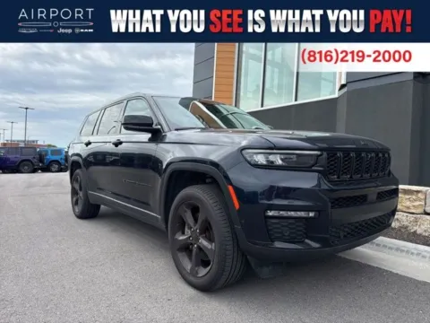 Blue 2024 Jeep Grand Cherokee L Limited for sale in Platte City, MO