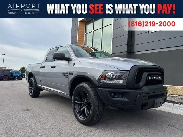 Used 2021 RAM Ram 1500 Classic Warlock with VIN 1C6RR7GT0MS506239 for sale in Kansas City