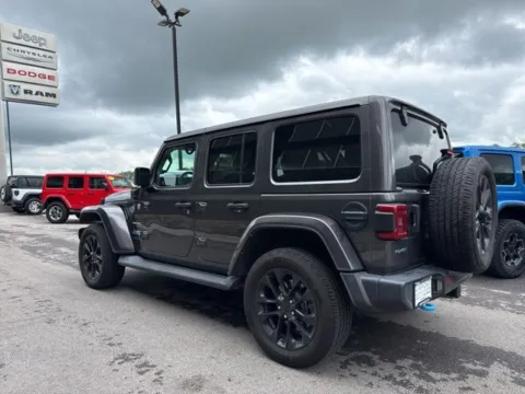 More photos of 2022 Jeep Wrangler Unlimited Sahara 4xe at Airport Chrysler Dodge Jeep Ram, MO