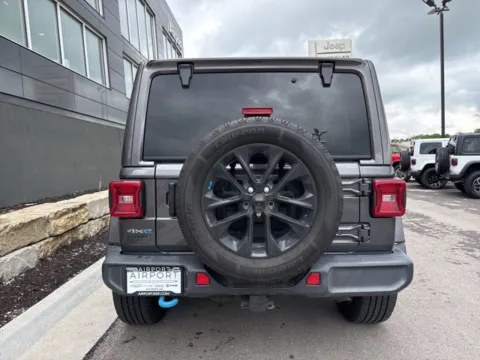 More photos of 2022 Jeep Wrangler Unlimited Sahara 4xe at Airport Chrysler Dodge Jeep Ram, MO