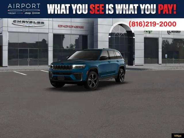 Blue 2026 Jeep Grand Cherokee Limited for sale in Platte City, MO