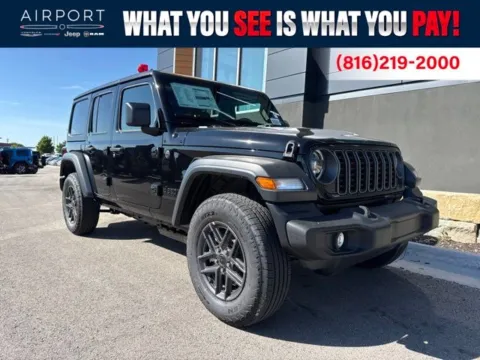 Black 2026 Jeep Wrangler Sport S for sale in Platte City, MO