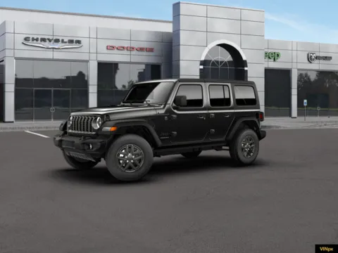 Photos of 2026 Jeep Wrangler Sport S for sale in Platte City, MO at Airport Chrysler Dodge Jeep Ram