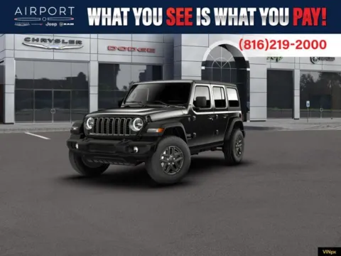 Black 2026 Jeep Wrangler Sport S for sale in Platte City, MO