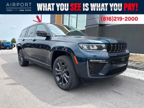Blue 2026 Jeep Grand Cherokee L Limited for sale in Platte City, MO