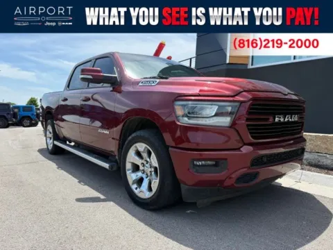 Red 2020 Ram 1500 Big Horn/Lone Star for sale in Platte City, MO