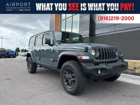 Gray 2026 Jeep Wrangler Sport S for sale in Platte City, MO