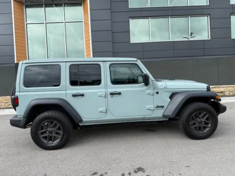 Photos of 2024 Jeep Wrangler Sport S for sale in Platte City, MO at Airport Chrysler Dodge Jeep Ram