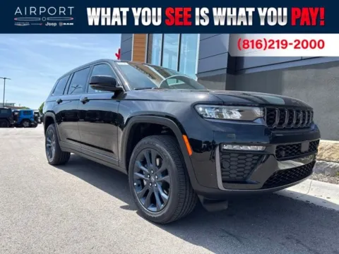 Black 2026 Jeep Grand Cherokee L Limited for sale in Platte City, MO