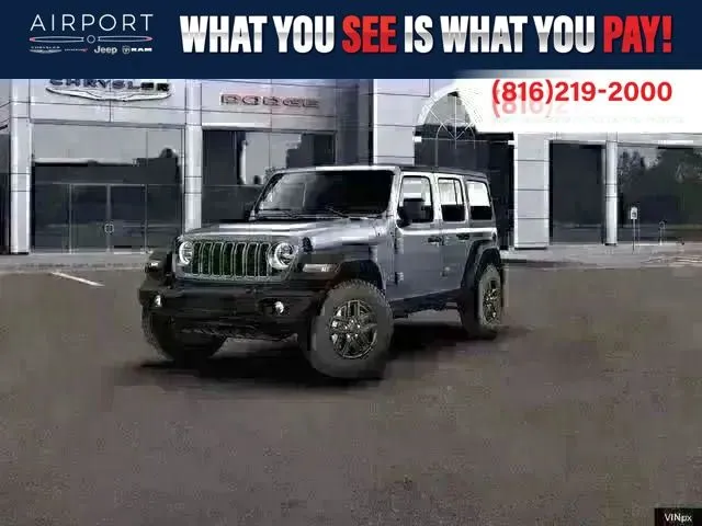 Gray 2026 Jeep Wrangler Sport S for sale in Platte City, MO