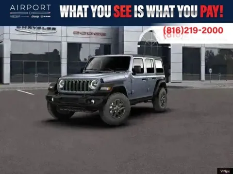 Gray 2026 Jeep Wrangler Sport S for sale in Platte City, MO