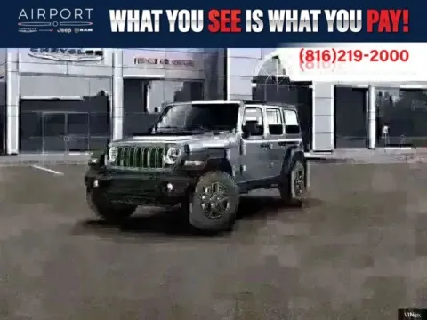 Blue 2026 Jeep Wrangler Sport S for sale in Platte City, MO