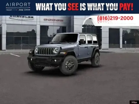 Gray 2026 Jeep Wrangler Sport S for sale in Platte City, MO