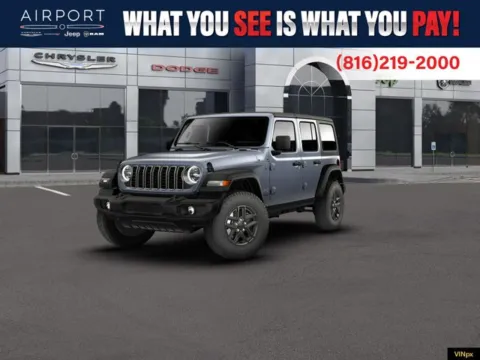 Gray 2026 Jeep Wrangler Sport S for sale in Platte City, MO